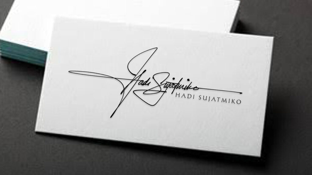 Tandatangan - Alrasyid Lettering